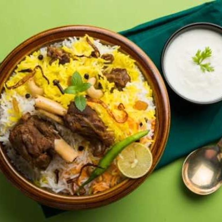 Delicious Lamb Biryani Awaits