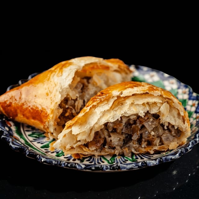 Meat Samosa.