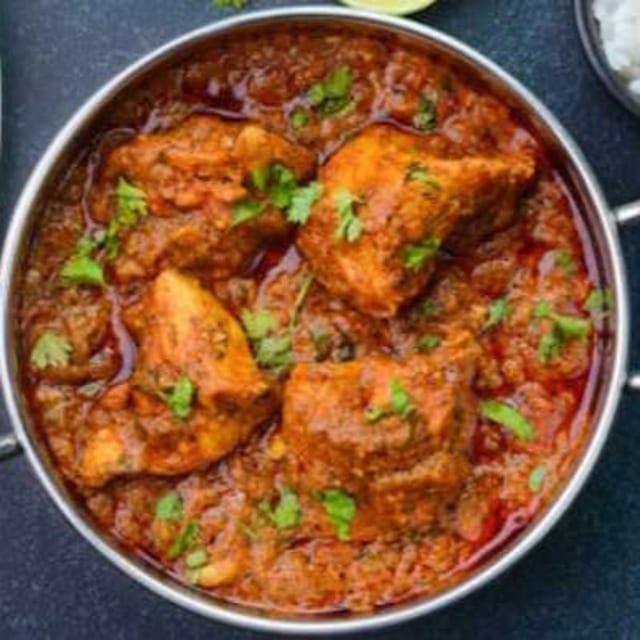 Chicken Kadai.